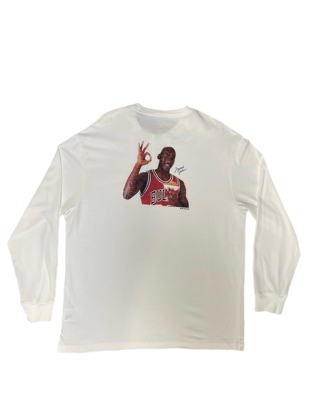 JORDAN x Wheaties Front/Back Graphic Long-Sleeve T-Shirt